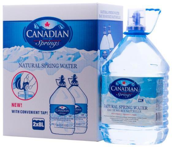 Canadian Springs Polycarbonate Water Bottles