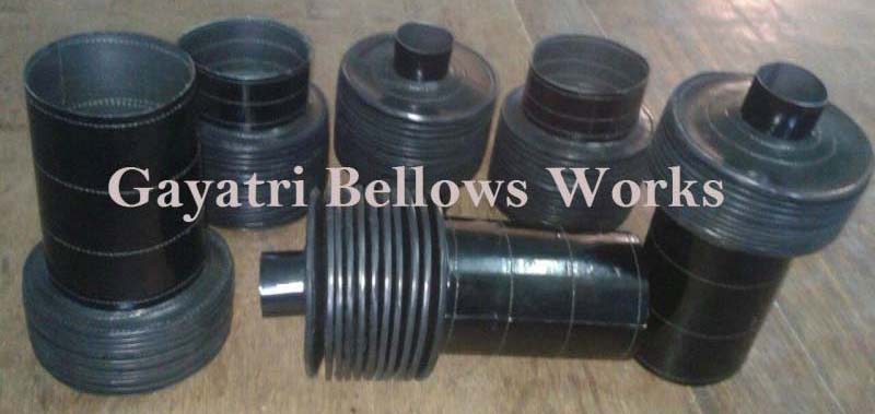 Round Leather Bellows, for Industrial Use, Feature : Durable, Dustproof