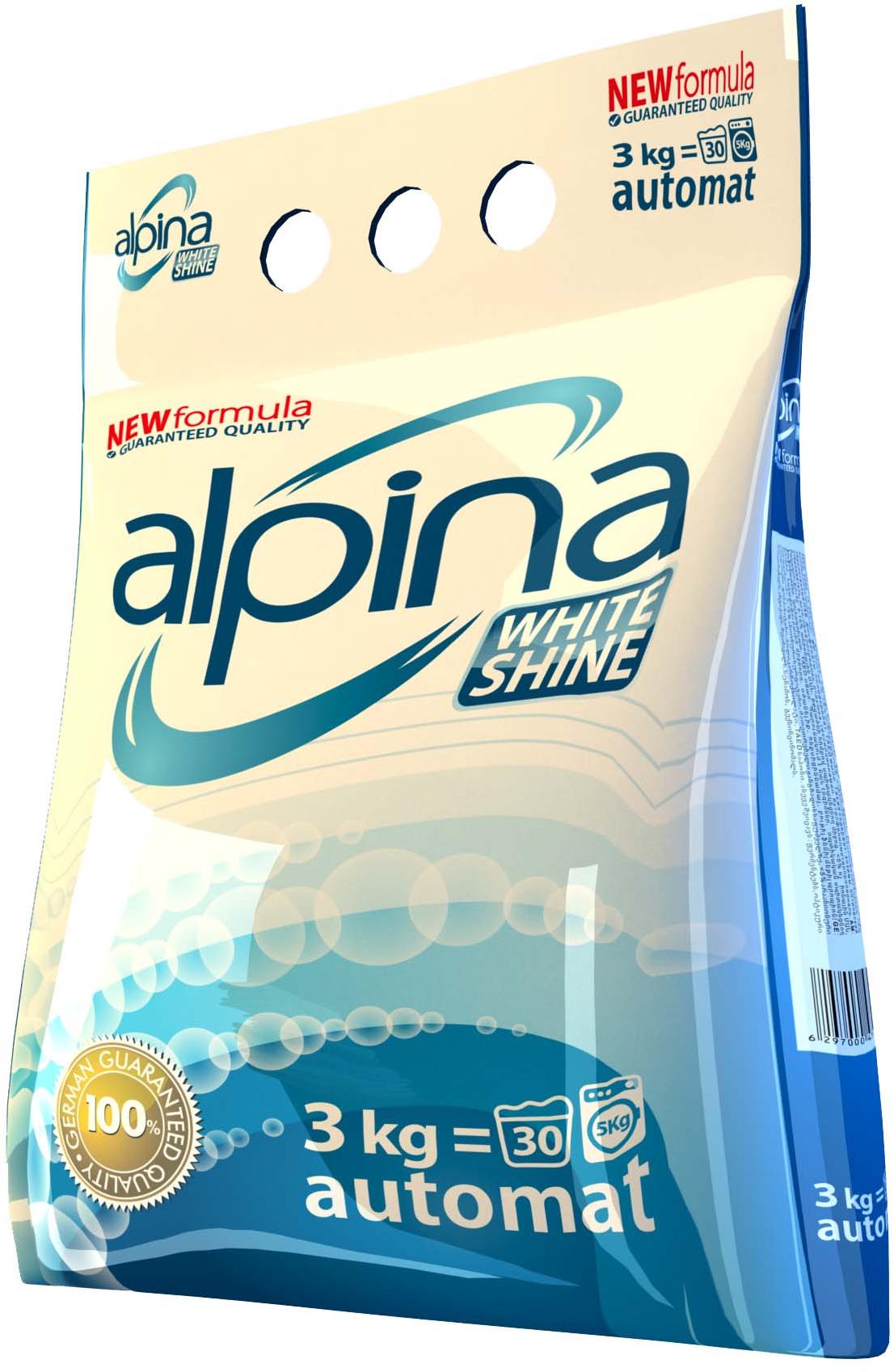 Alpina White Shine Washing Powder -3-0kg