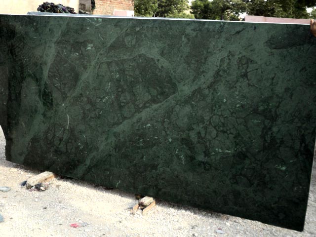 Royal Green Indian Marble Stone, for Hotel, Kitchen, Office, Restaurant, Size : Multisizes