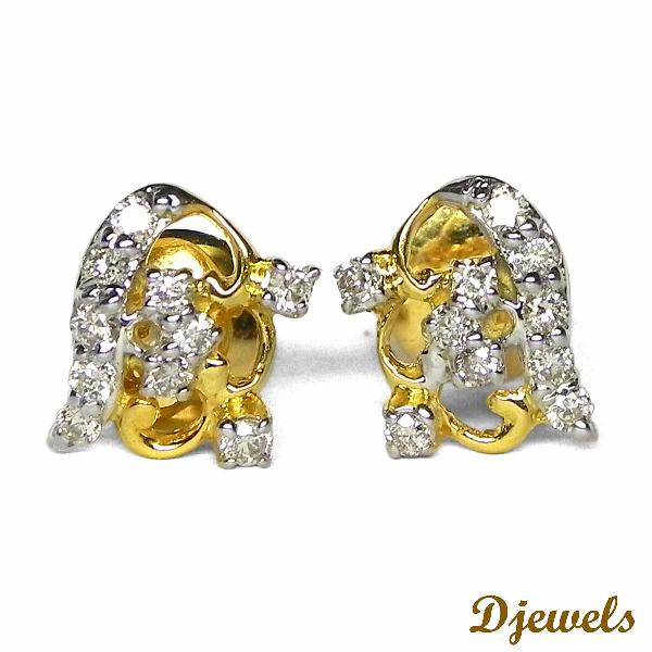 Buy Silver Diamond Earrings with Pearls Online at Jayporecom