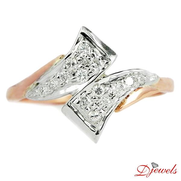 Djewels Gold Ladies Madonna Diamond Ring, Rings Type : Daily Wear