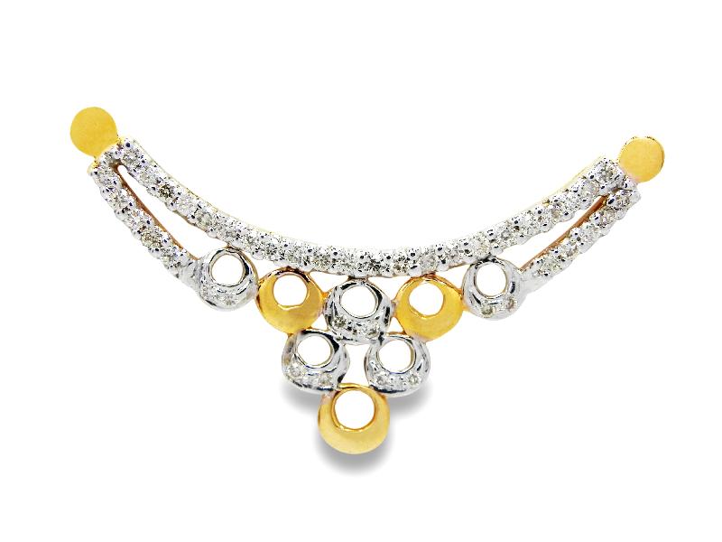 Djewels Gold Diamond Pendant Harpalyce, Gender : Ladies