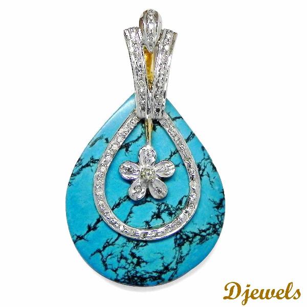 Djewels Gold Diamond Pendant Sigourney, Gender : Ladies