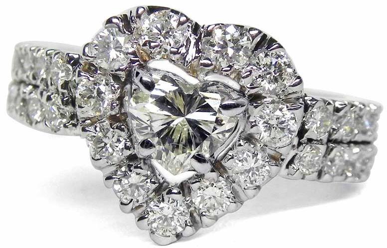 Gold Polished engagement diamond rings, Gender : Female