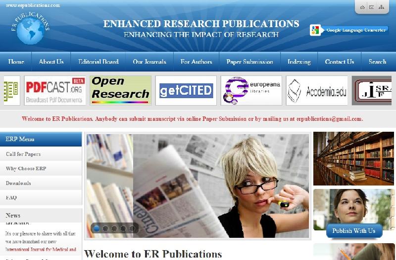 Engineering Research Publication Journals
