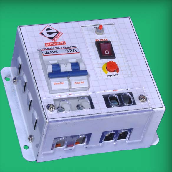 Single Phase Earth Leakage Circuit Breaker, Voltage : 180v to 285v AC