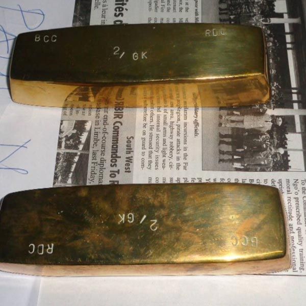 Gold Bar 99.8% Purity