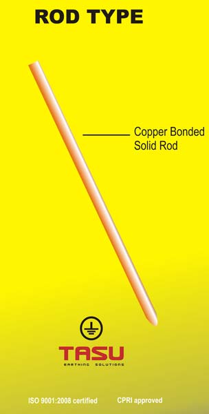 Copper Bonded Earthing Rods