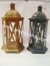 wooden lantern centerpieces