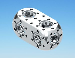 Double Spherical Cube Vacuum Chamber
