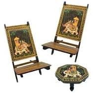 beautiful table chair set