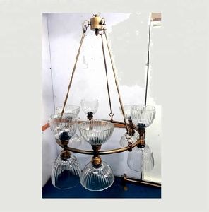 Glass Shade Hanging Lamp