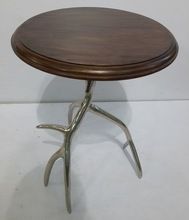 wooden accent table