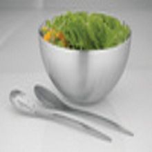 stainless steel salad bowl set