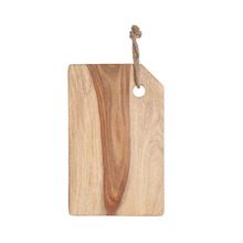 Vegetable cutting wooden hanging board