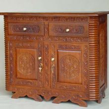 Decorative Handmade Wooden Wine Cabinet
