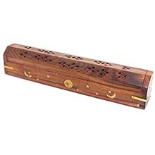 Wooden Designer Coffin Incense Burners Boxes