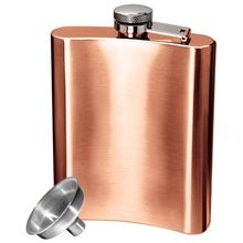 Pure Copper Hip Flask