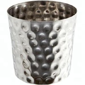 Hammered Stainless Steel Fry Cup Tumbler