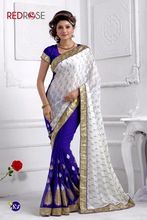 Red rose sarees