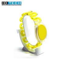 Plastic Oval Shape LF/HF/UHF RFID Wristband