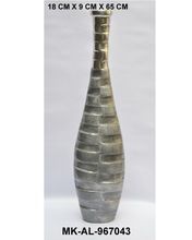 Aluminum Pedestal Vase