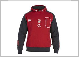 England Rugby-oth Hoody Red