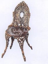 Antique Iron Decorative Garden Chair