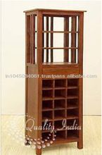 Wooden  Bottle Holder Cupboard