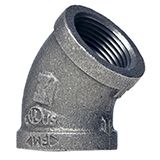 45° Elbow Threaded Fittings