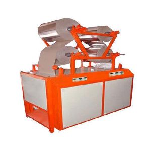 double roll paper plate making machine