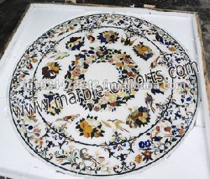 Marble Stone Inlay Dinning Table