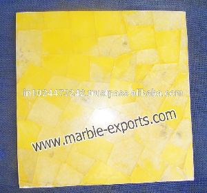 Yellow onyxFloor Tiles
