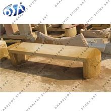 sandstone slate seat garden bench