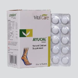 AYUCAL TABLETS (Natural Calcium Supplement)