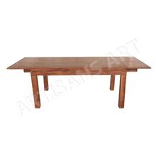 Mid Century Solid Rose Wood Extendable length dining table 