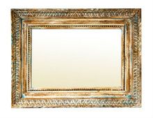 vintage mosaic mirror frame