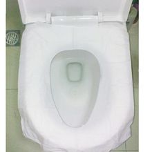 DISPOSABLE TISSUE PAPER TOILET SEAT COVER