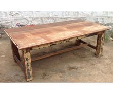 Salvaged Boat Wood Coffee Table