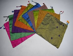 Silk Drawstring Bags