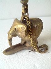 Brass Hanging Oil Lamp In Elephant Shape