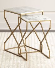 End Tables with Marble Top