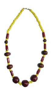 Resin Beaded Necklace