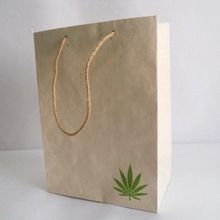 hemp paper travel gift bags