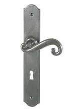 Ironmongery Door Lever Handle Grey