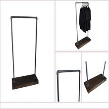 Iron Wooden Clothes Stand