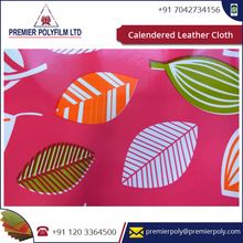 PVC Calendered Leather Fabric
