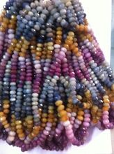 Precious Gemstones Rondelle Beads