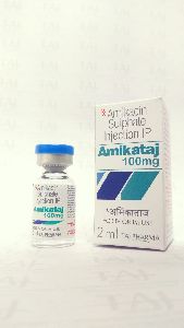 Amikacin 100 mg/2 ml Vial Injection (Amikataj 250 mg/2 ml)